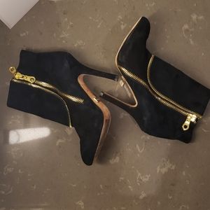 Members Only Suede Booties